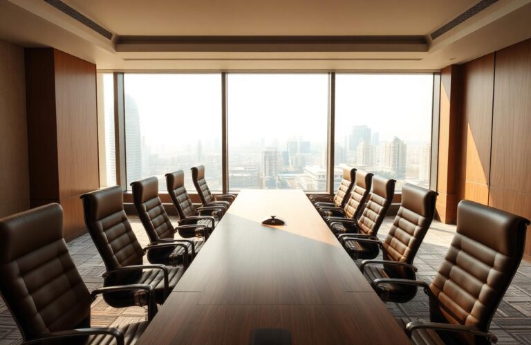 Business traveller in a hotel setting