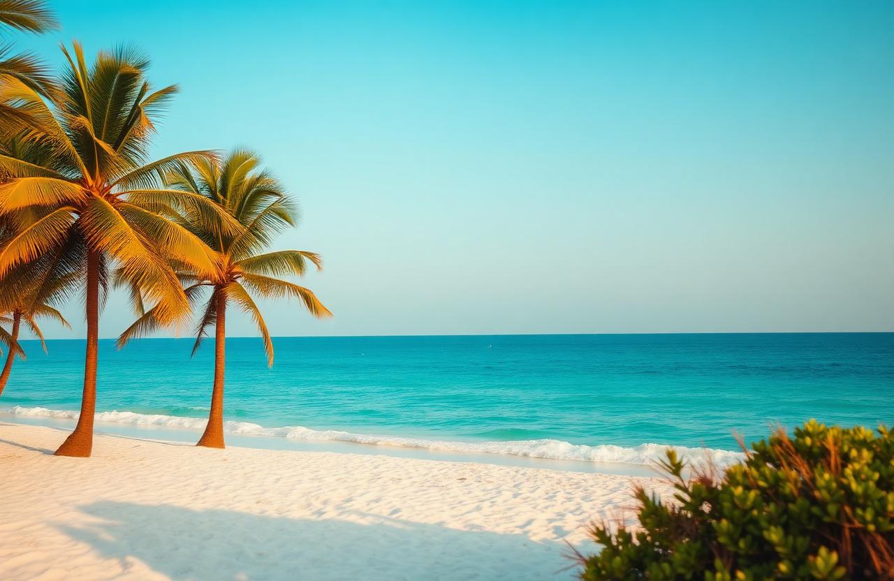 Atlantic beach scene in Lekki, Lagos